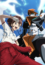 Blu-ray＆DVD全巻連動購入特典1　アニメ絵柄描き下ろしB3タペストリー